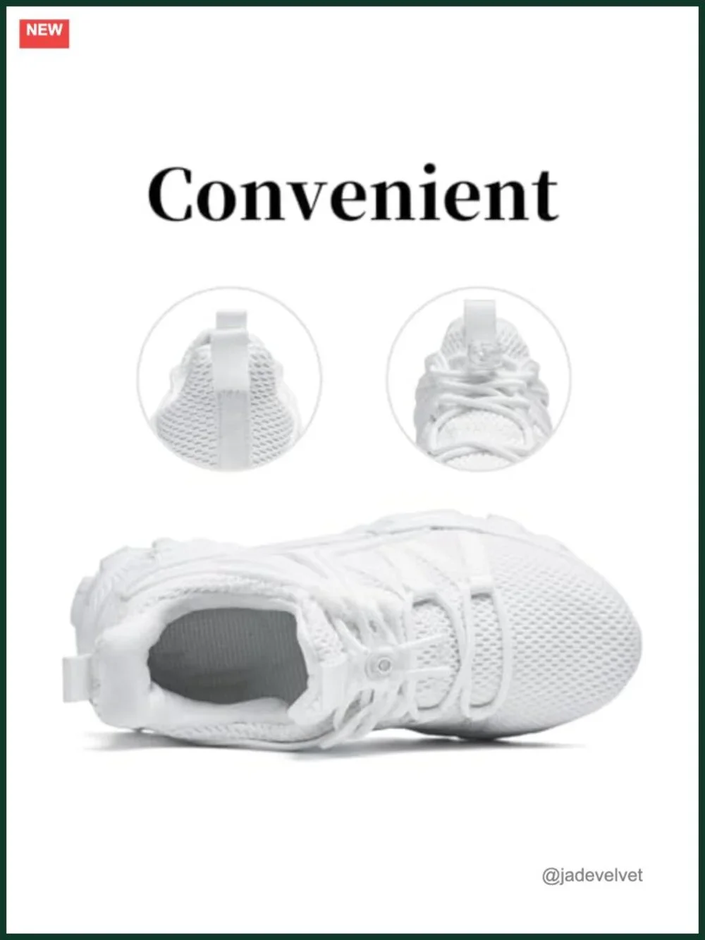 Kids Lightweight Breathable Hook & Loop Sneakers Athletic Running Shoes